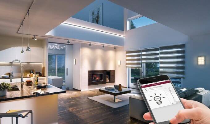 Ambient Smart Lighting for Living Rooms