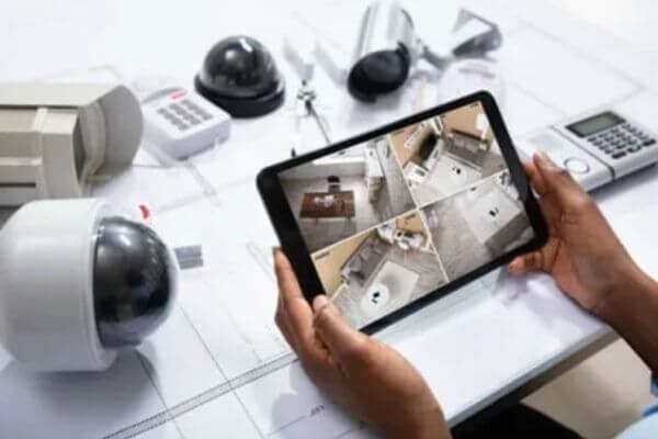 High-tech home security products offered by a top Smart Home Automation Company in Dubai UAE, featuring smart cameras, motion sensors, and alarm systems for complete safety and convenience.